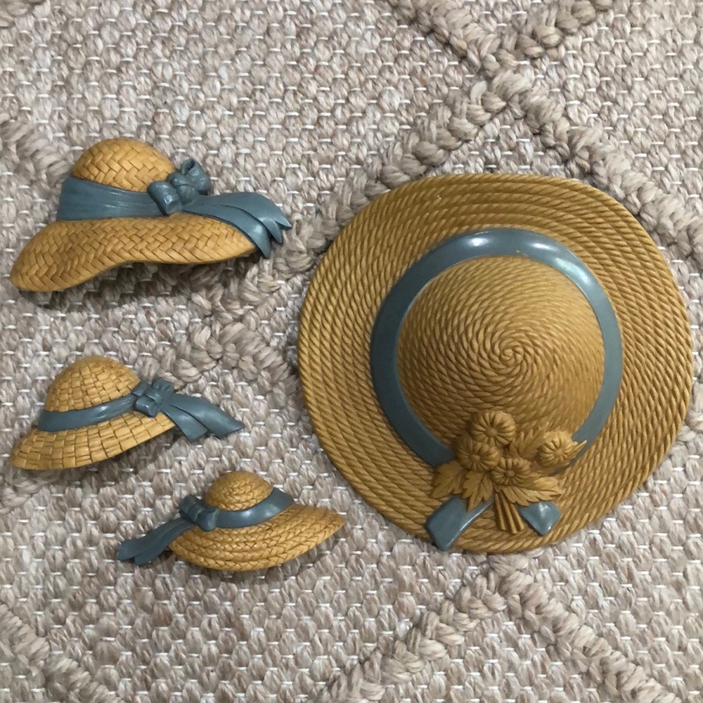 Set of vintage Homeco hats